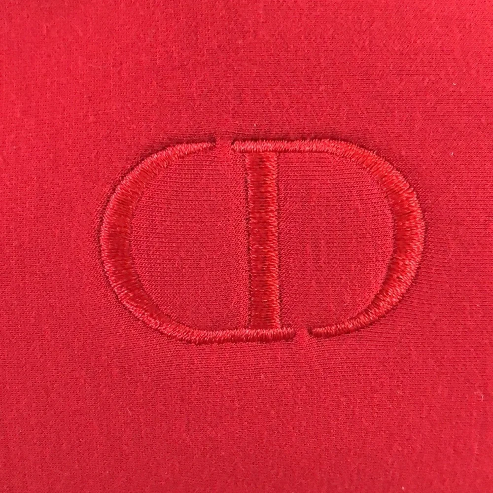 Dior Beauty Makeup Logo Small Luxury Pouch Gift Authentic Red - Picture 14 of 17